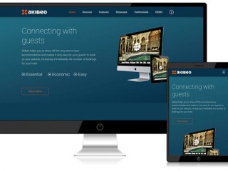 Akibeo, hotel website platform